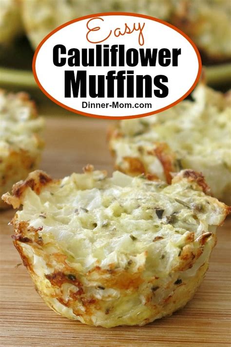 Cauliflower Muffins Recipe - Just 5 Ingredients! - The Dinner-Mom