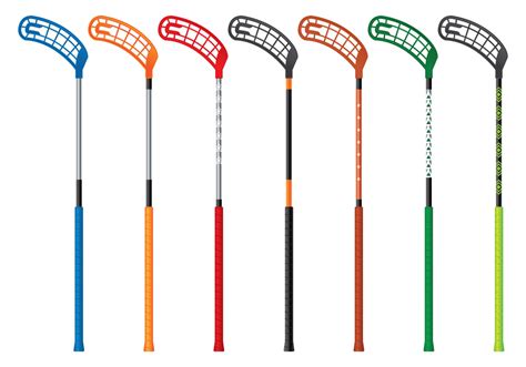 Floorball Stick Vector Collection - Download Free Vector Art, Stock Graphics & Images