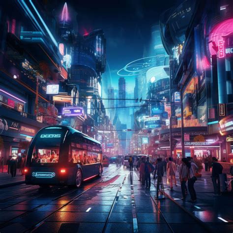 Create cyberpunk futuristic city art for your concept idea by Xaapli34 | Fiverr