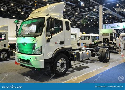 Forland Bare Chassis Van At Transport And Logistics Show In Pasay, Philippines Editorial Image ...