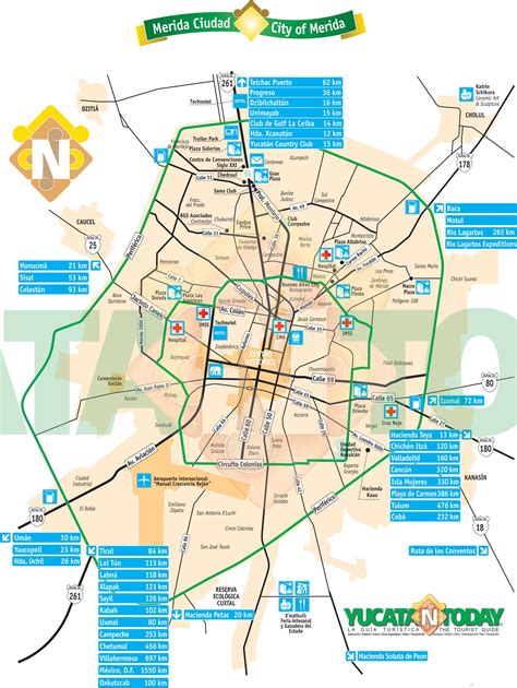 Mapa De Merida | Mapa