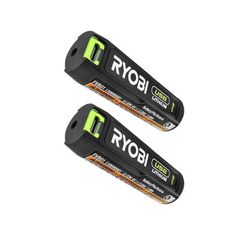 RYOBI USB Lithium 2.0 Ah Rechargeable Battery (2-Pack) | The Home Depot ...