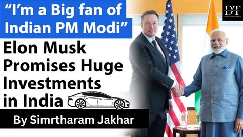 Tesla's Entry into India: Elon Musk Meets PM Modi and Expresses Confidence