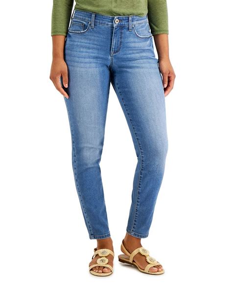 Style & Co Curvy-Fit Skinny Jeans, Created for Macy's - Macy's