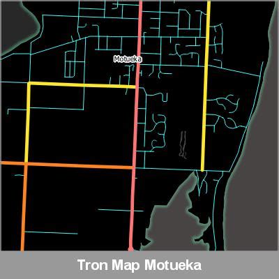 2020 Tron Map Motueka - Digital Maps