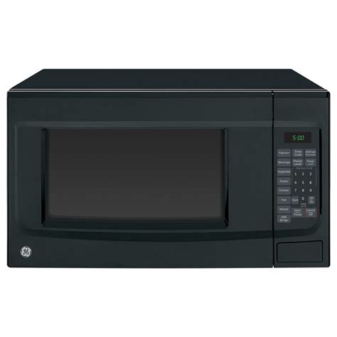 GE 1.4-cu ft 1100-Watt Countertop Microwave (Black) at Lowes.com