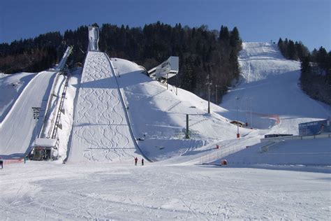 Skiing in Garmisch-Partenkirchen.