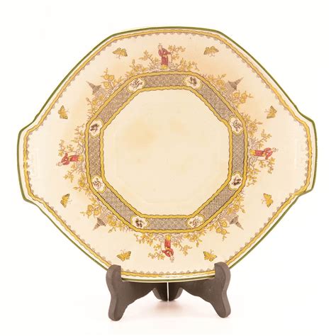 Hexagonal Plate Royal Doulton - pascoeandcompany