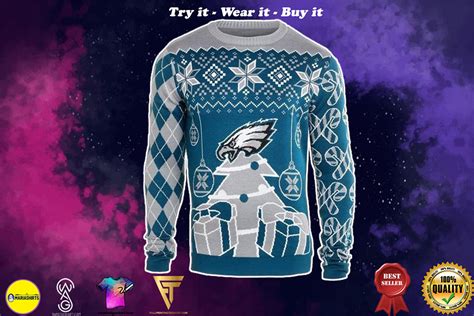 [special edition] philadelphia eagles ugly christmas sweater