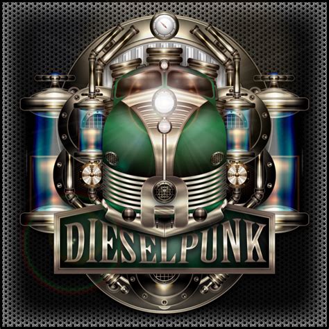 Dieselpunk Label IV the green One V2 by IllustratorG on DeviantArt