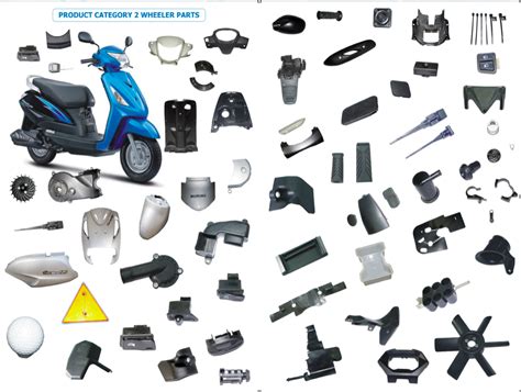 Scooty Spare Parts – Micro Moulds Engineering