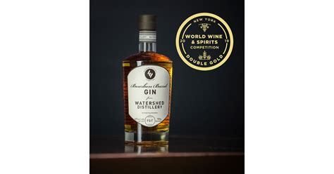 Bourbon Barrel Gin from Watershed Distillery Wins Double Gold