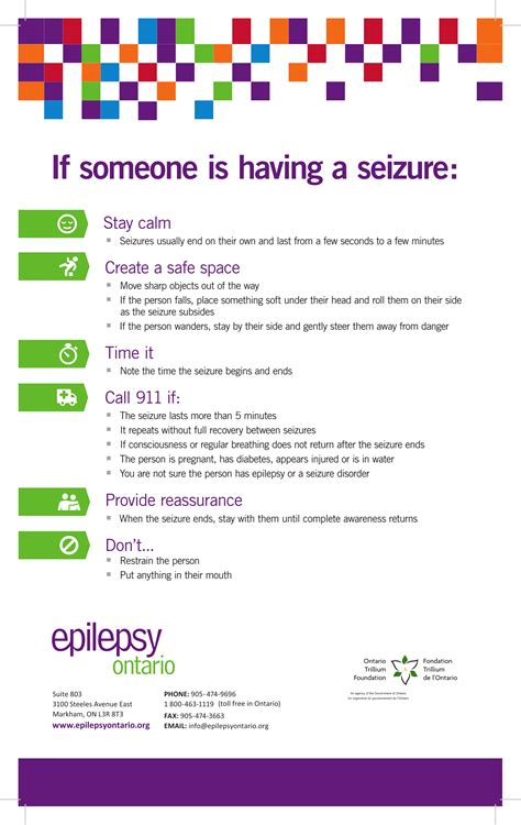 First Aid - Epilepsy South Eastern Ontario