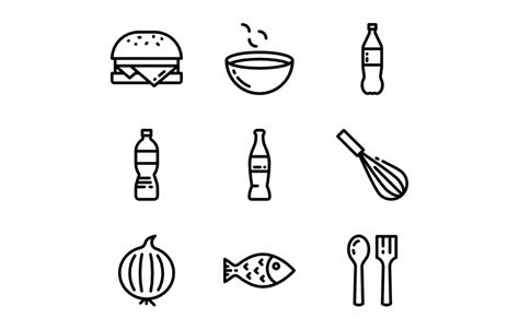 Food And Restaurant Food Line Icon Png - Clip Art Library