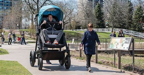 Giant Strollers For Adults Let Parents Test Drive Before Buying | Bored ...