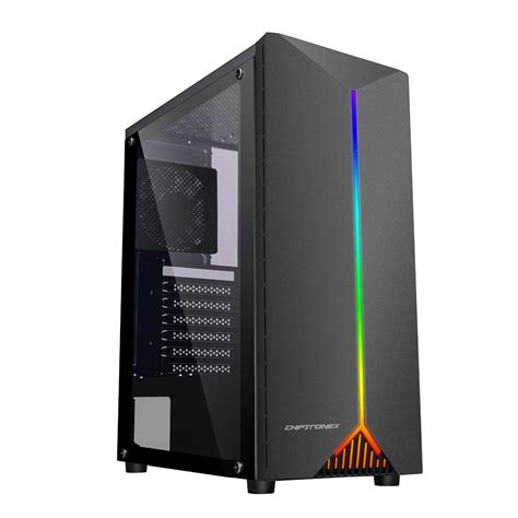 Buy CHIPTRONEX X310B Mid Tower ATX Gaming Cabinet USB 3.0 with Bottom ...