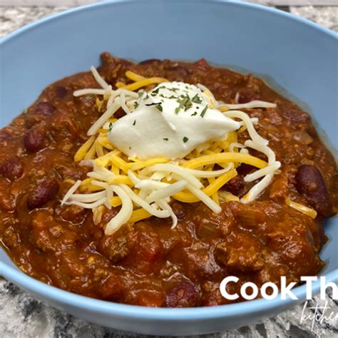 Easy Paula Deen’s Chili Recipe Slow Cooker - CookThink