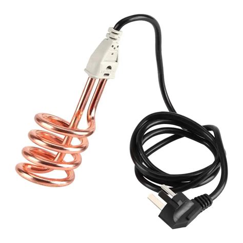 2500W 220V Portable Immersion Electric Heater Boiler Water Heating ...