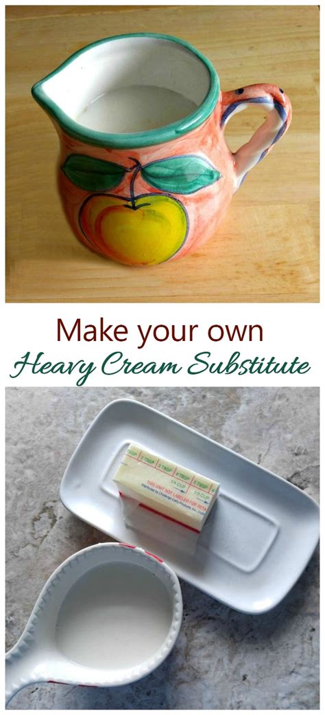 Heavy Cream Substitute is Easy to Make with Two Ingredients