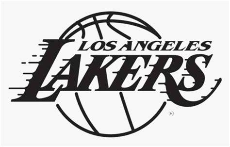 Lakers Logo Black And White Png - Shanai Talbot