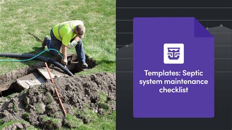 Septic System Maintenance Checklist: Free PDF Download