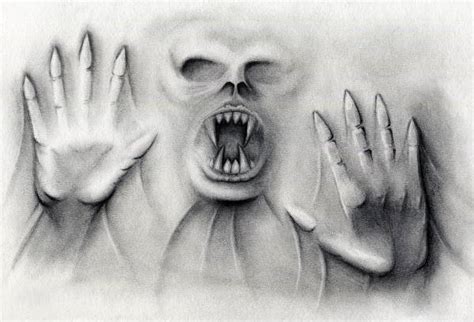 9+ Scary Drawings, Art Ideas