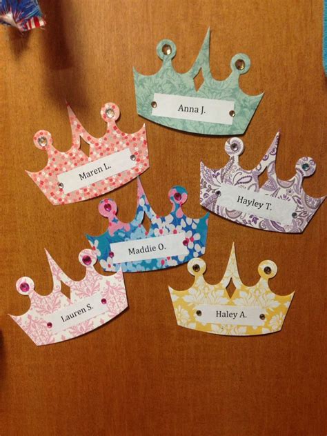 Second semester door dec name tags for my girl residents at jmu! I used ...