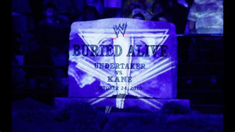 Undertaker vs. Kane - Buried Alive Match & Aftermath - brothersofdestruction