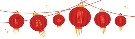 Chinese New Year Lantern, Festivities, Traditional Symbol, Joyful Atmosphere, Festive Decoration PNG