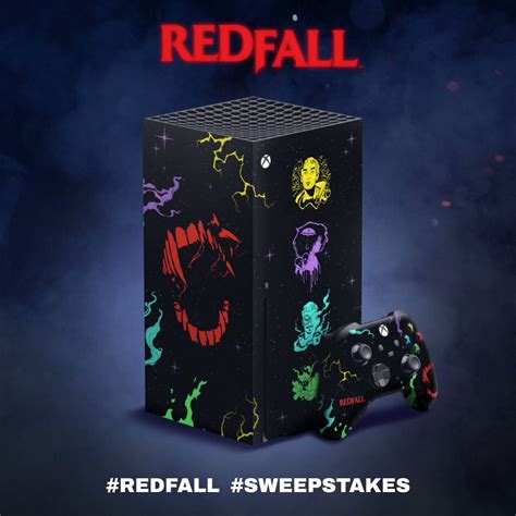 Redfall on Twitter: "For a chance to win this Custom Redfall Xbox ...