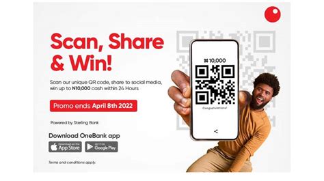 Win big in the Sterling bank ‘Scan and Win’ promo