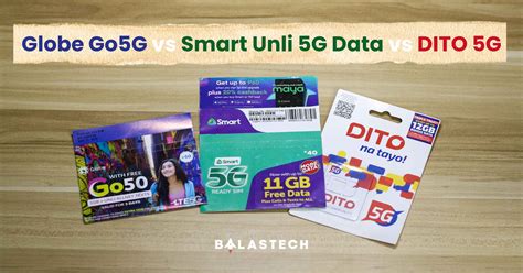 Globe Go5G vs Smart Unli 5G Data vs DITO Home 5G Prepaid – BALASTECH