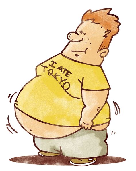 Funny fat boy cartoon, fat person HD phone wallpaper | Pxfuel