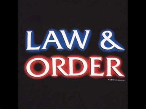 Law & Order Theme Song - TV Fanatic