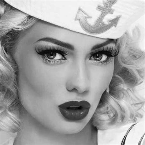 Pin by Donna Danone on Vintage, Pin Ups & Rock n Roll | Makeup for blondes, Makeup eyelashes, Beauty