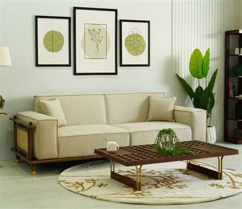 Solid Wood Sofa Set For Living Room | Cabinets Matttroy