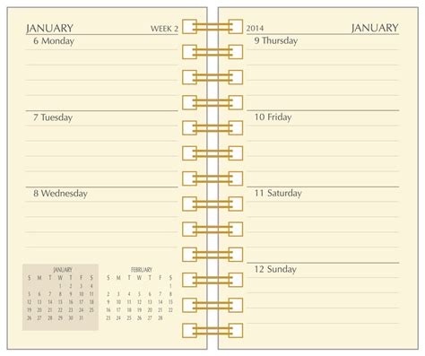 2025 Planner Refills, Weekly Planner Refill Inserts