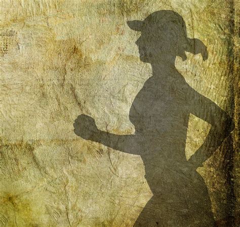 Woman Running Silhouette Free Stock Photo - Public Domain Pictures