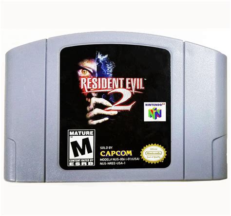 Vintage Resident Evil 2 Nintendo 64 Tested Works Very Clean N64 Video ...