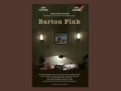 Poster for Barton Fink by Steinar on Dribbble