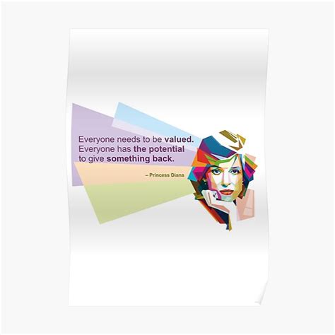 "Princess Diana Quotes" Poster by DariaDelwynn | Redbubble