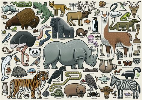 Wild Animals 1000 Piece Jigsaw Puzzle by Ravensburger | Barnes & Noble®