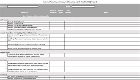 Month End Close Checklist Software