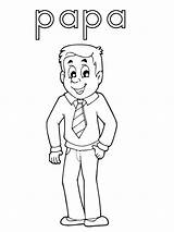 Father Coloring Page  Funny Pages sketch template