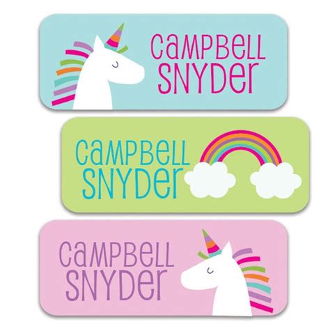 Waterproof Name Labels for School Daycare Camp Personalized - Etsy