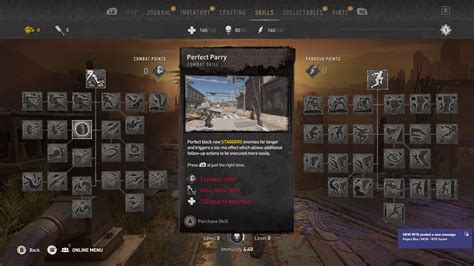 Skill Tree - Dying Light 2 | Interface In Game