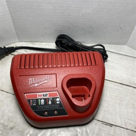 2% Off on Milwaukee M12 Lithium Ion 12 Volt Battery Charger 48-59-2401 ...