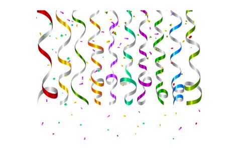 Streamers clipart party theme, Streamers party theme Transparent FREE ...