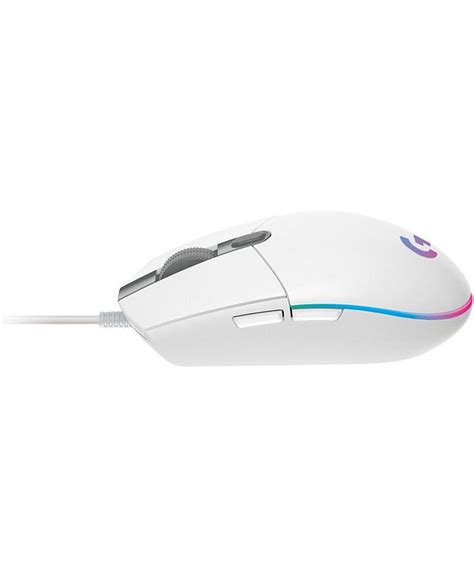 Logitech G203 Lightsync mouse - White - Macy's