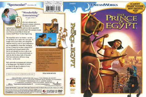 The Prince of Egypt dvd cover (2006) R1